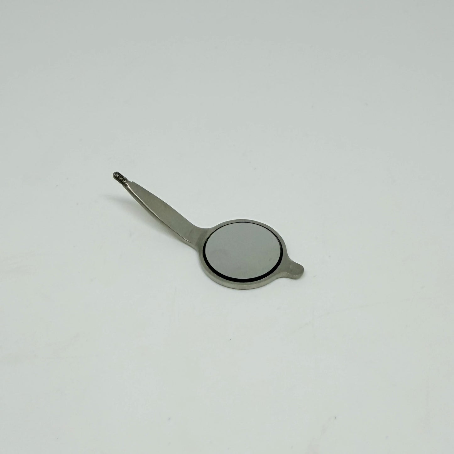 DENILK 1 pc Dental Mouth Mirror With Handle Anti-Fog Rhodium Double Sided Oral Mirrors  Reflectors Reuse Oral Mirror Handle