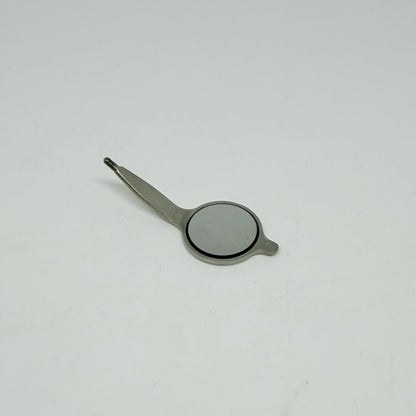 DENILK 1 pc Dental Mouth Mirror With Handle Anti-Fog Rhodium Double Sided Oral Mirrors  Reflectors Reuse Oral Mirror Handle