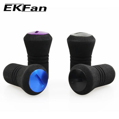 EKFan 1PC with 7*4*2.5mm Bearing EVA Ultralight Spinning Baitcasting Fishing Reel Knob for A/S/D Lure Reel Handle DIY Parts