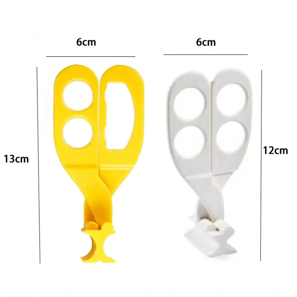 Baby Food Scissors Kids with Case Travel, Kitchen Scissors for Food with Safety Lock, Baby Food Cutter, BPA Free