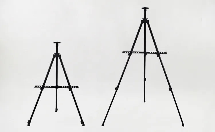 Portable Adjustable Metal Sketch Easel Sketch Drawing folding aluminum easel For Artist Art Supplies Stand With Bag Outdoor