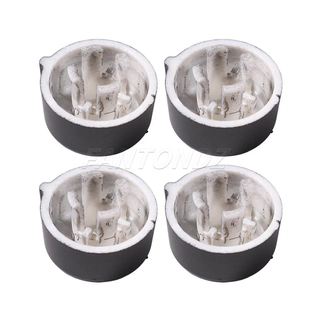 For Mercedes C-Class W203 C320 C240 C230 2038300685 A2038300685 Climate Air Conditioner Control Button Knob 4Pcs