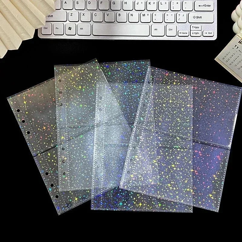 10pcs A5 Kpop Loose-leaf Collect Book Photo Cards Album Inlay Idol Card Collect Book Inner Page Stationery Birthday Gift포토카드 바인더