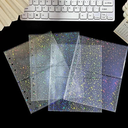 10pcs A5 Kpop Loose-leaf Collect Book Photo Cards Album Inlay Idol Card Collect Book Inner Page Stationery Birthday Gift포토카드 바인더