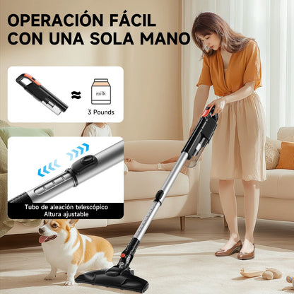 Enchen V3 Corded Handheld Vacuum Cleaner 650W Suction 18Kpa Capacity 1.2L Cable Length 5m Overheating Protection Portable Upright Vacuum Cleaner for Home Floor Carpet