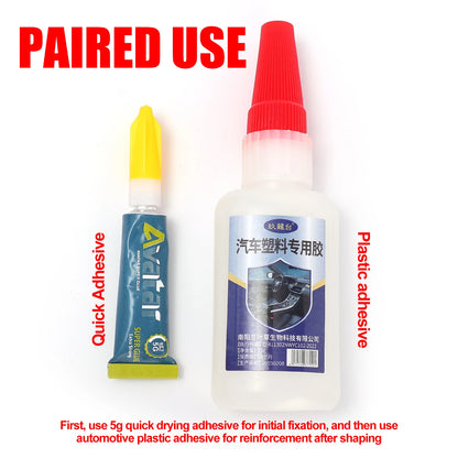 Car Plastic Special Adhesive Glue for Bumper Seal Electric Car Plastic Shell Broken Special Strong Automotive Adhesive Fast Dry