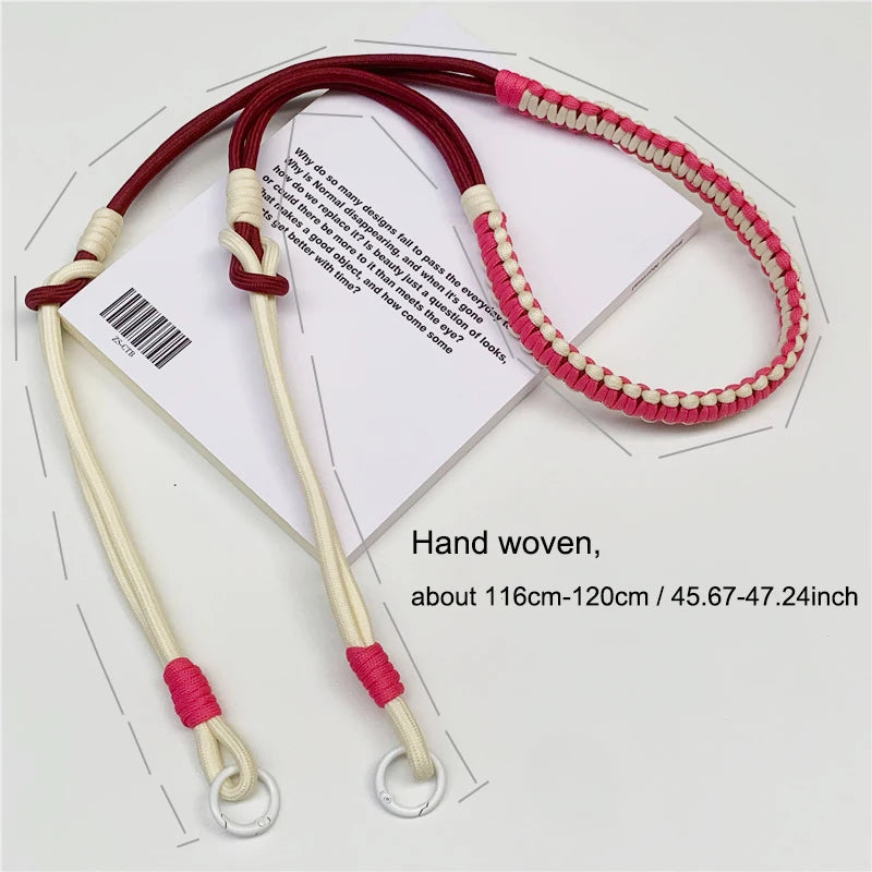 New Korean Crossbody Mobile Phone Hanging Rope Neck Lanyard Wrist Strap DYM Removable Phone Lanyard Water Cup Hanging Rope