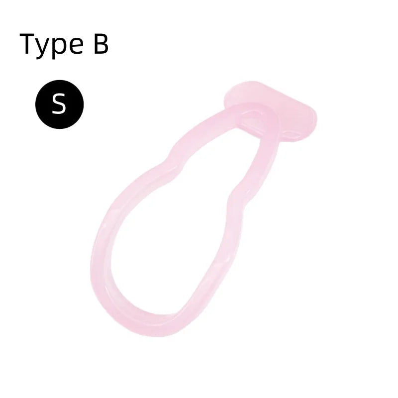 Invisible Chastity Lock Cage with Hollow No Bulge Comfort Fit Underwear for Women Gay BDSM Pussy Training Clip
