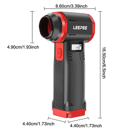 Blower Car Vacuum Cleaner Turbo Fan Violent Jet Fan Cleaning Blowing Tools Auto Dust Collector Portable Air Duster Hair Dryer