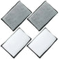2-10Pcs Soft Double Side Microfiber Scrubbing Sponge Car Leather Cleaning Microfiber Towel Wax Sponge Auto Detailing Tools