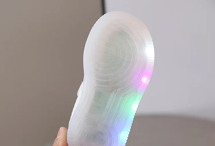 Tenis Children Led Shoe Boys Girls Lighted Sneakers Glowing Shoe for Kids Soft Soled Breathable Casual Infant Toddler Baby Shoes