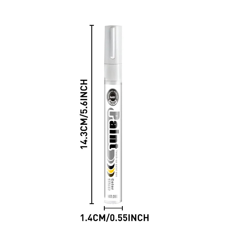 Silver Chrome Plating Touch Up Pen Auto Car Oxidation Rust Scratch Repair Tool For Rim Handle Mirror Trim