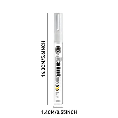 Silver Chrome Plating Touch Up Pen Auto Car Oxidation Rust Scratch Repair Tool For Rim Handle Mirror Trim