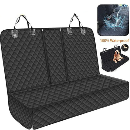 Dog Car Seat Cover, Pet Travel Carrier Mattress, Dog Car Seat Protector with Center Seat Armrest for Car Back Seat Incl Side Protection, Dog Car Blanket, Back Seat Protection