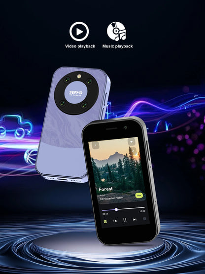 SERVO KING9000 4G LTE Mini Smartphone Android System RAM 2GB ROM 16GB Google Play WhatsAPP Hotspot 2 SIM Pocket Small Cellphones