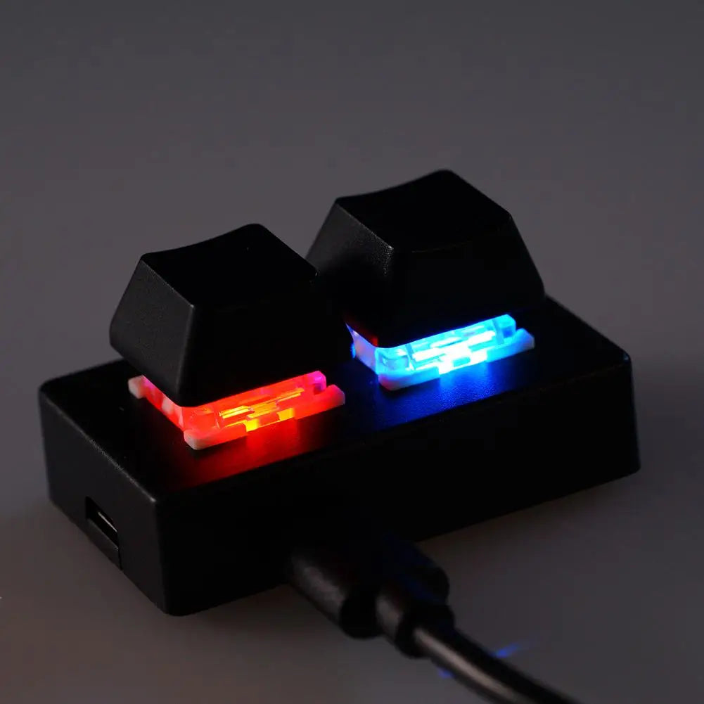 2-key Shortcut Keyboard Copy And Paste USB Custom Programmable Macro Mechanical Keyboard Hot Key Mouse