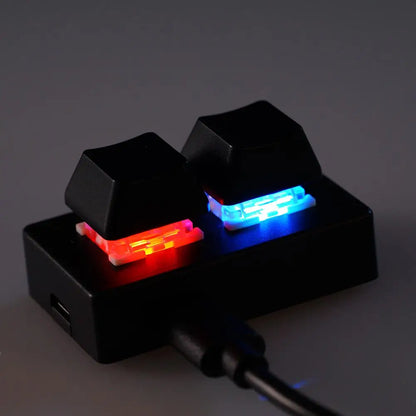 2-key Shortcut Keyboard Copy And Paste USB Custom Programmable Macro Mechanical Keyboard Hot Key Mouse