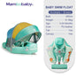 Mambobaby Animal Float Non-Inflatable Safe Solid Core Baby Swimming Buoy Water Trainer Infant Pool Floator Swim Ring with Canopy