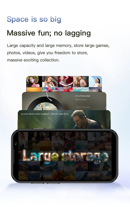 SERVO 17SE mini Smartphone Android Dual SIM 3G Network 2GB RAM 16GB ROM 3.0-inch Tiny Screen‌ Phones Face Unlock GPS WiFi Camera Small Pocket Cellphone