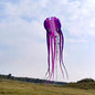 15m / 23m Inflatable Octopus Kite with 3D Suction Cups, Soft Laundry Kite,  Professional Giant Kite for Festival