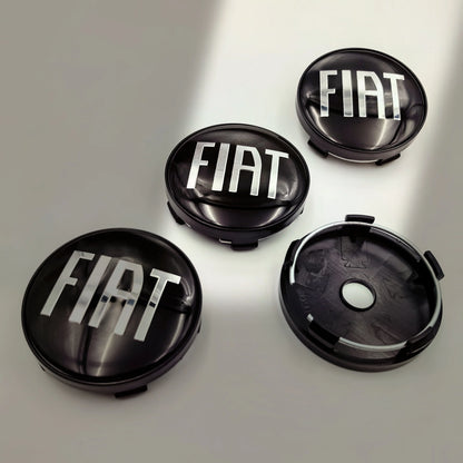 4pcs Fiat 500 Abarth Lancia Car Wheel Center Hub Cap Car Wheel Center Caps Hubcap Cover 60mm
