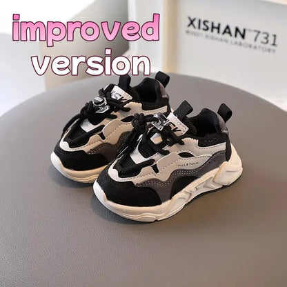 Spring Autumn Kids Sport Shoes Boys Children Outdoor Running Sneakers Fashion Mesh Breathable