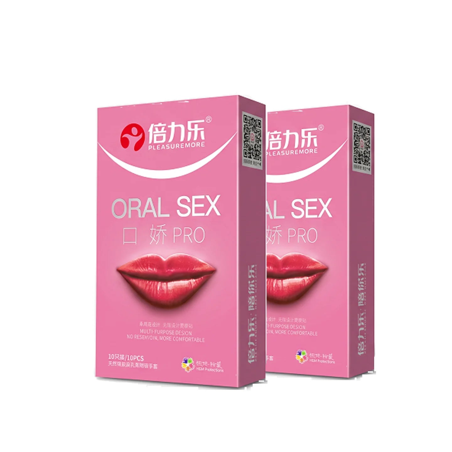 Oral PRO MultiPurpose Condoms No Reservoir Ultra Thin Front Internal Dotted Natural Latex 10pcs-50pcs Men ExtraSensation Beilile