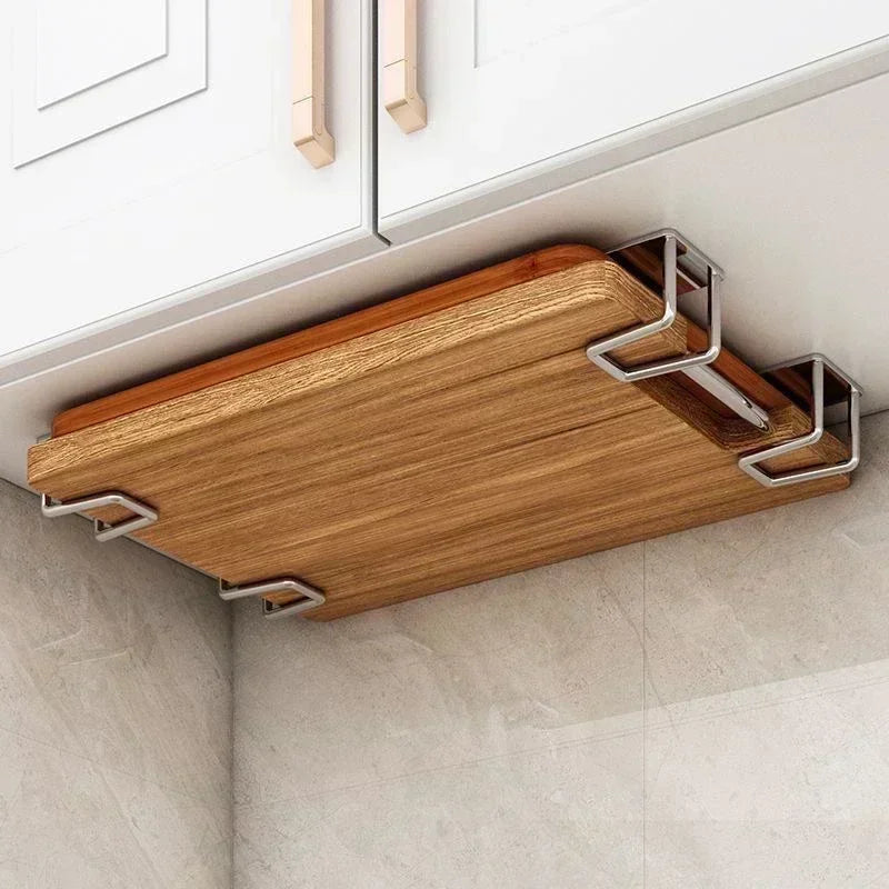 1/5Pcs Kitchen Sponges Holder Stainless Steel Sink Sponges Drain Drying Rack Self Adhesive Storage Holder Wall Hooks Organizer