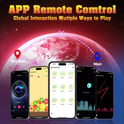APP Control Thursting Vagina Vibrator for Women Wearable Panties G-Spot Clitoris Vibrator Female Masturbation Sex Toy for Women