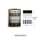MINKYS 5pcs/set Basic Grid Star Decorative Tape Cute Cartoon Creative Washi Tape School Stationery