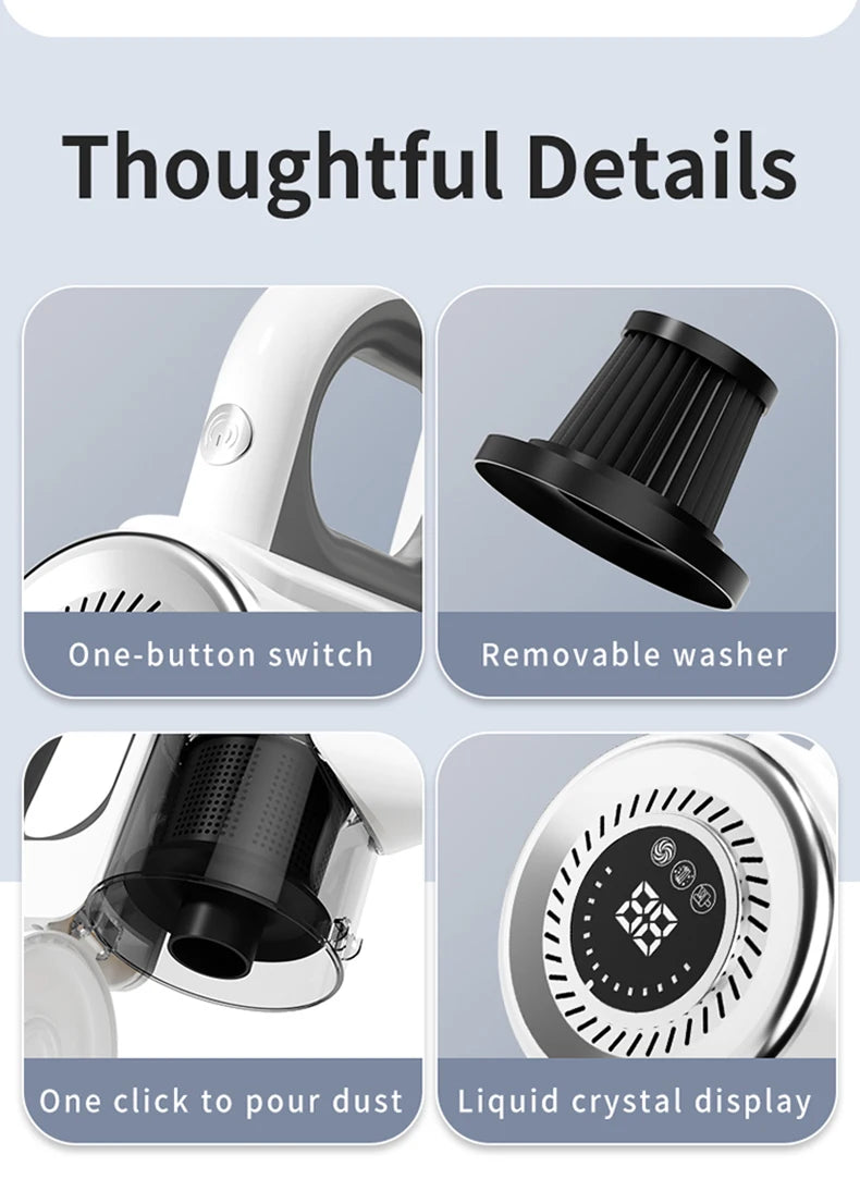 New Wireless Vacuum Cleaner Household Super Strong Suction Floor Suction And Mopping All-in-one Machine Handheld Vacuum Cleaner