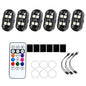 Wireless LED Strobe Lights Car Decor Atmosphere Light 8 Colors Rechargeable Led Lights Anti-Collision LED Warning Light