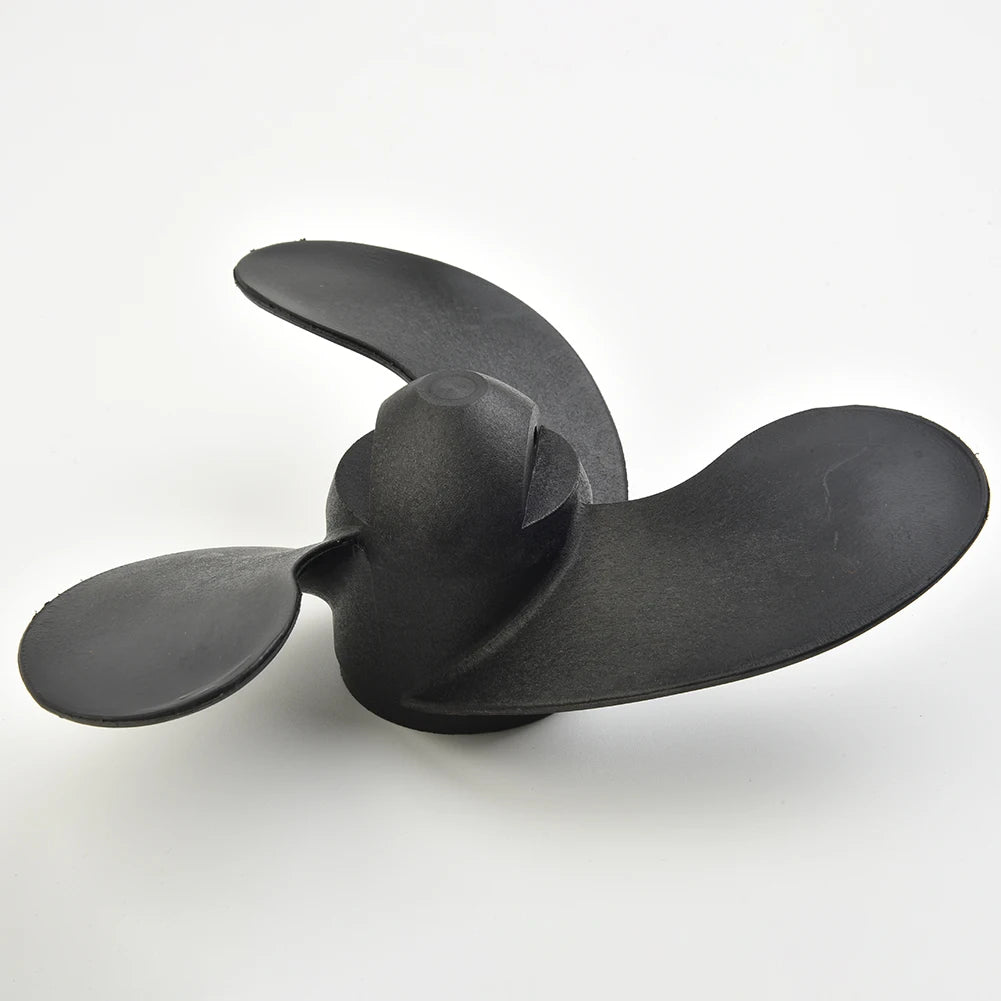 Quality Outboard Propeller, Made of High Strength Nylon, Suitable for Tohatsu3 5HP/Nissan2 5, 3 5HP/Mercury3 5HP Marine Boat