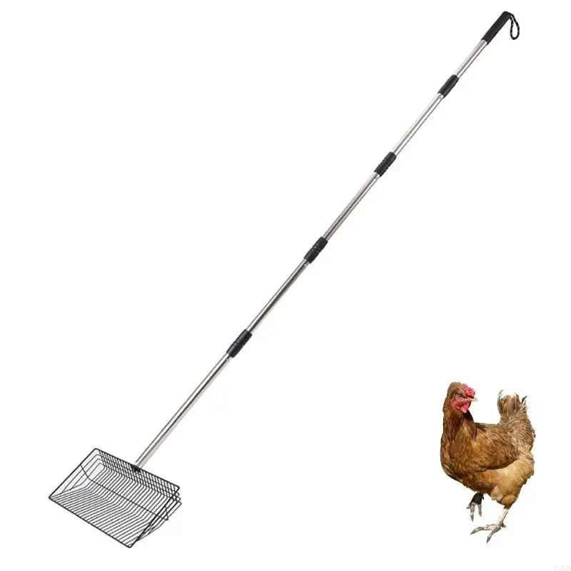 Effective Cleaning Adjustable Extendable Waste Collector For Chicken Enclosure