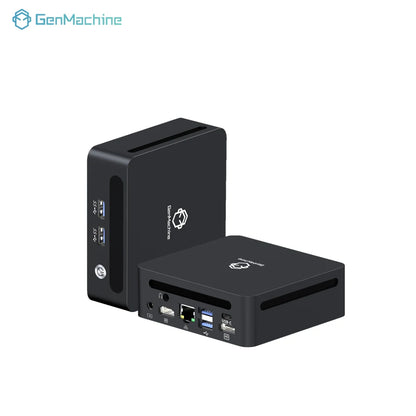 GenMachine AMD Ryzen 5 5600H Mini PC Windows 11 Max Support 64GB 3200Mhz RAM WIFI6 Computer gaming pc