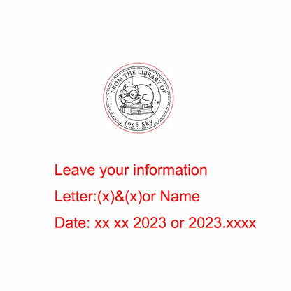 Wedding Embosser Stamp LOGO Custom Personalized Embossing Seal Customization for Letter Head Wedding Envelope Graduation Decora