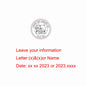 Wedding Embosser Stamp LOGO Custom Personalized Embossing Seal Customization for Letter Head Wedding Envelope Graduation Decora