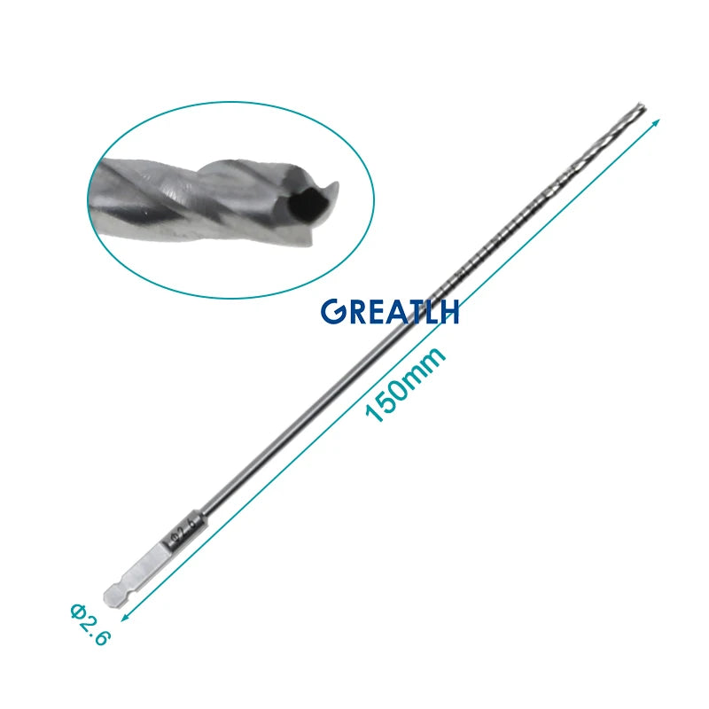 Orthopedic Surgery AO Quick Fit Drill Bits Veterinary Pets Surgical Instruments Medical Supplies and Equipment Stainless Steel