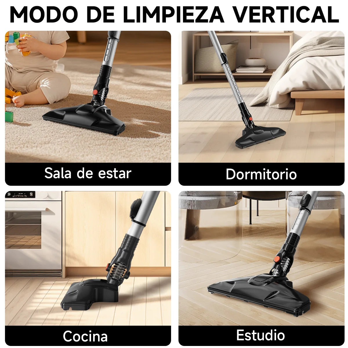 Enchen V3 Corded Handheld Vacuum Cleaner 650W Suction 18Kpa Capacity 1.2L Cable Length 5m Overheating Protection Portable Upright Vacuum Cleaner for Home Floor Carpet