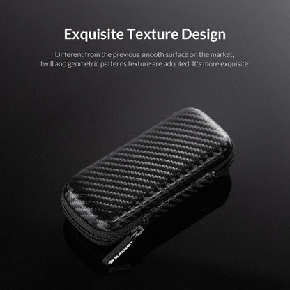 ORICO Eva Zipper Bag Mobile Phone Charger Protection Bag Hard Disk for External M.2 Hard Drive/Earphone/Data Line HDD Case Black