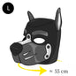 Sexy Charm Adult Rave Lingerie with Fetish Dog Hood Chest Harness Single Glove Arm Binder for Couple BDSM Body Bondage Clothing