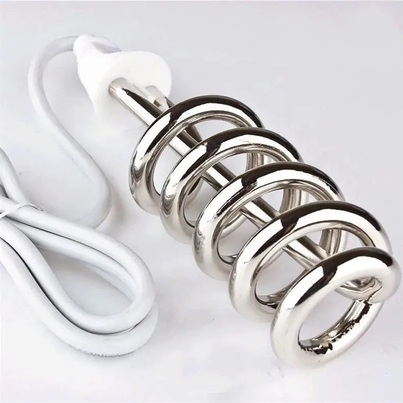 2500W-4000W Stainless Steel Immersion Heater Boiler Tankless Water Heating Rod Home Electric Hot Water Heater 220V