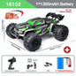ZWN 1:16 70KM/H Or 50KM/H 4WD RC Car With LED Remote Control Cars High Speed Drift Monster Truck for Kids vs Wltoys 144001 Toys