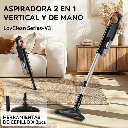 Enchen V3 Corded Handheld Vacuum Cleaner 650W Suction 18Kpa Capacity 1.2L Cable Length 5m Overheating Protection Portable Upright Vacuum Cleaner for Home Floor Carpet