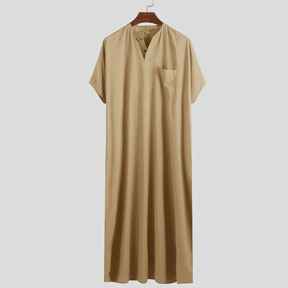 Turkye Muslim Islamic Men Jubba Thobe Dress Abayas Long Robe Saudi Musulman Abaya Moroccan Caftan Islam Clothing Dubai Arab