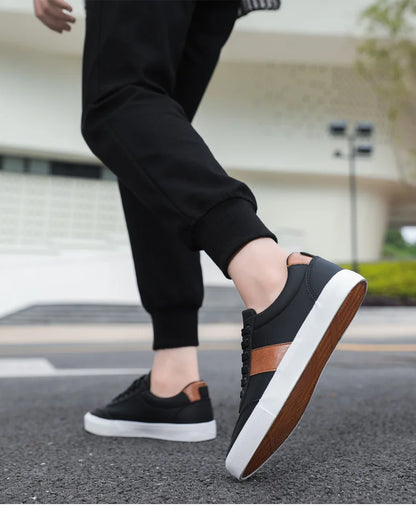 Sneakers Men 2026 Spring Board Shoes Men's Casual Shoes Breathable Student Casual Shoe Low Cut Color Blocked Men's Shoes