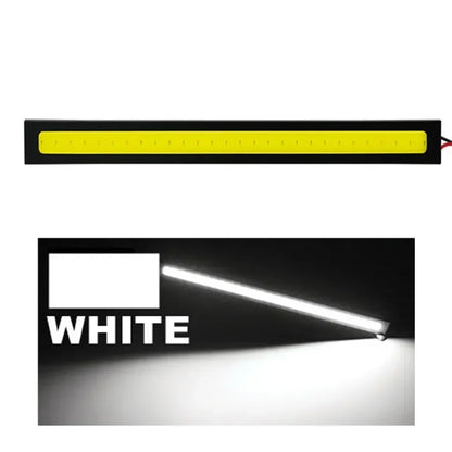 LED COB daytime running lights 17cm waterproof car lighting car interior design 12V 6500K high brightness strip lights