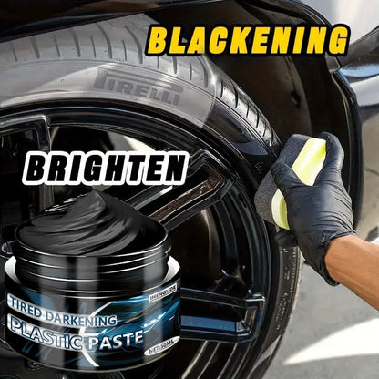 Car Interior Scratch Repair Cream Interior & Exterior Plastic Polishing Wax Black Interior and Dashboard Plastic Surface Repair
