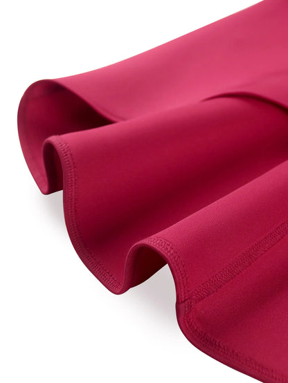 dresses for women's dress V-neck short-sleeved evening dress with ruffled edges summer formal prom elegant party dresses hxy303
