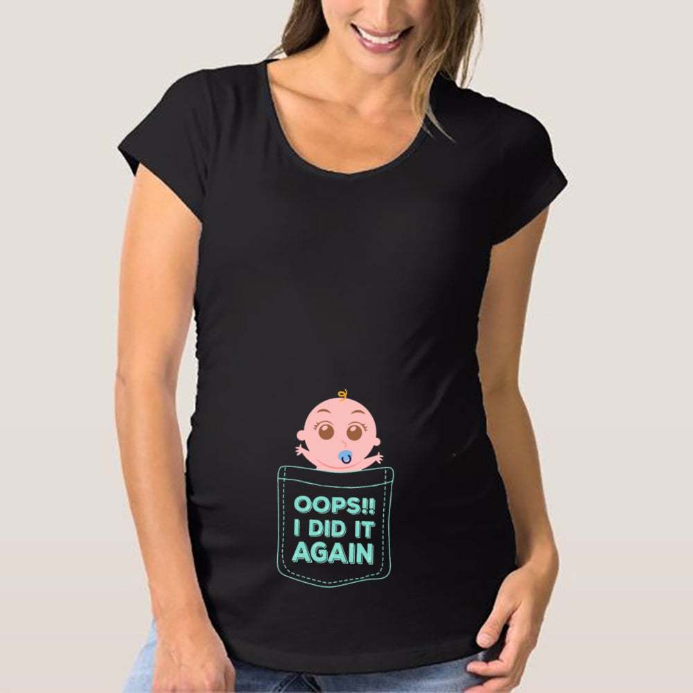 Maternity T Shirts for Women Cute Funny Graphic Pregnancy Gifts Summer Casual Mama Pregnancy Blouses Clothes